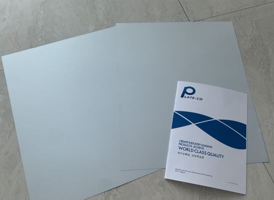 1055x811mm Μη επεξεργασμένη πλάκα CTP 0,15mm