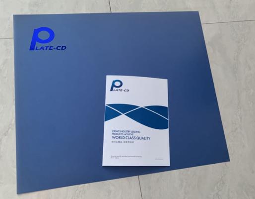 Πλάκα εκτύπωσης CTCP ποιότητας πρώτης τάξης με χρόνο έκπλυσης 23-26°C και μέγιστη ποσότητα εκτύπωσης 300000 για εκτύπωση όφσετ