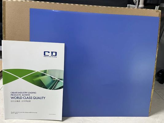 Μονόστρωτη θετική πλάκα εκτύπωσης CTCP με 40-50mj/cm2 Ενέργεια έκθεσης για εκτύπωση εφημερίδων