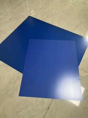 0.15mm πάχος Μπλε Πίνακα εκτύπωσης CTCP μονό στρώμα με καλή συμβατότητα για εκτύπωση Offset