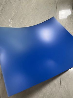0.15mm πάχος Μπλε Πίνακα εκτύπωσης CTCP μονό στρώμα με καλή συμβατότητα για εκτύπωση Offset