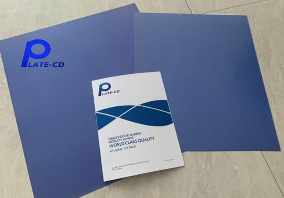 Πλάκες εκτύπωσης CTCP με 120-140mJ/cm2 ενέργεια λέιζερ και θετικό στυλ για εκτύπωση όφσετ