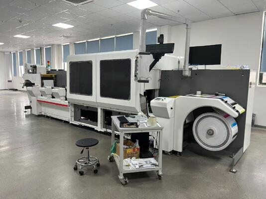 Μονοχρώμιο διπλής όψης Τύπος ψηφιακής εκτύπωσης με τεχνολογία μελάνης χρωστικών σε βάση νερού σχεδιασμένη για λύσεις εκτύπωσης