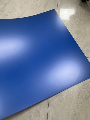 724*615mm Γαλάζια επιφάνεια χρώμα UV CTP πλάκα με θερμοκρασία ξεβράσματος 23-26 C