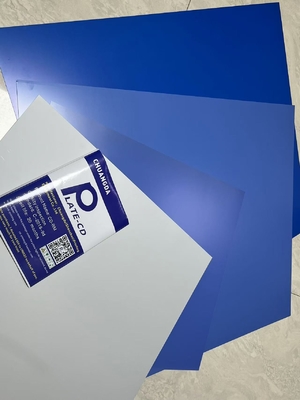 0.30mm μπλε θερμική πλάκα CTP με μέγιστο μέγεθος παραγωγής 1650 * 1450mm
