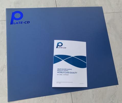 Πλάκες εκτύπωσης CTCP με 120-140mJ/cm2 ενέργεια λέιζερ και θετικό στυλ για εκτύπωση όφσετ